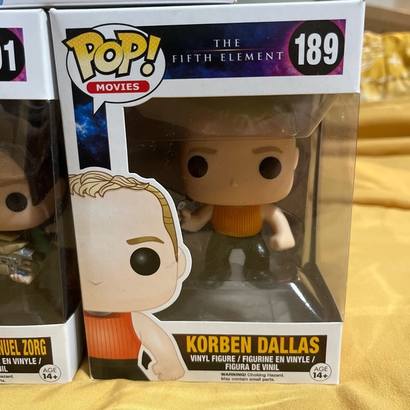 Funko Pop! Movies - The Fifth Element Complete Set - Picture 7 of 10